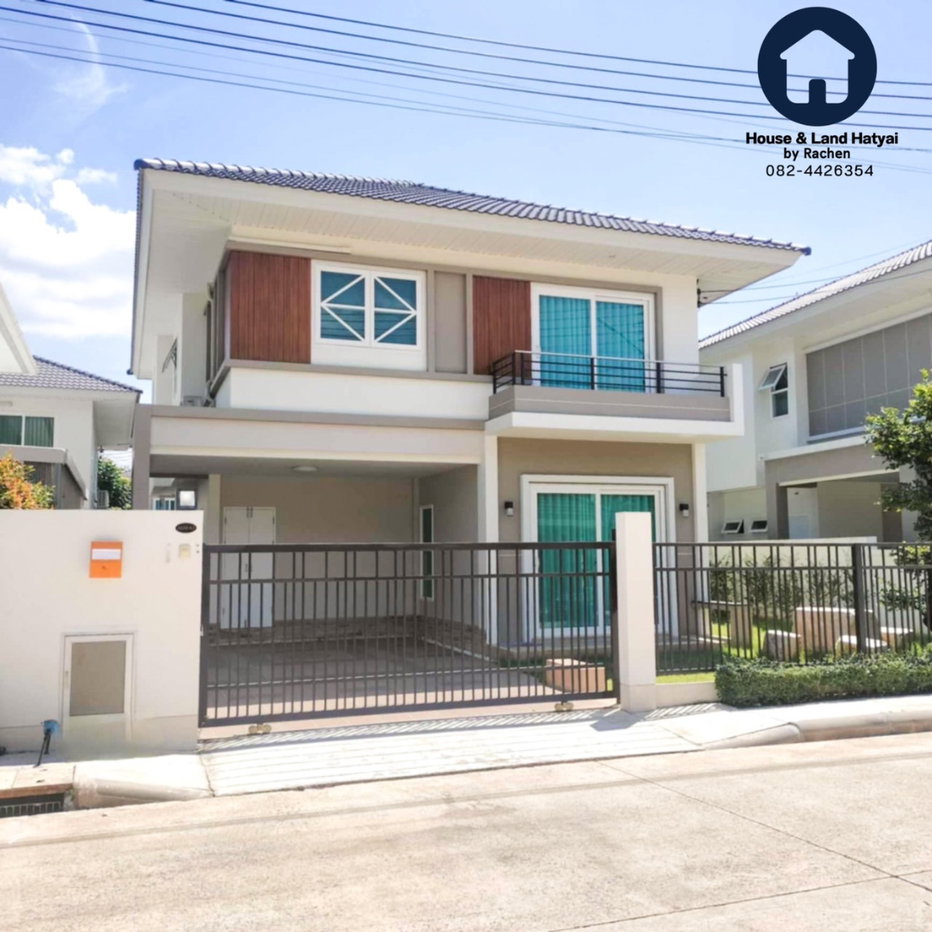 รูป ให้เช่า !! บ้านเดี่ยว 2 ชั้น หมู่บ้านปาล์มสปริงส์ พาร์ควิลล์ หาดใหญ่ 4 ห้องนอน 3 ห้องน้ำ บ้านสวยเฟอร์ครบ พร้อมเข้าอยู่ - รูปที่ 1/30