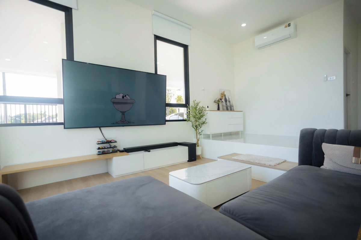 รูป S-108 บ้านคุณภาพในเมืองเชียงใหม่ วิวภูเขาด้านหน้า วิวน้ำด้านหลัง หมู่บ้านวังตาล แม่เหียะ - รูปที่ 15/22