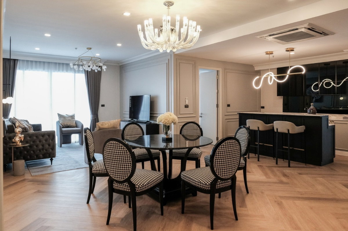 รูป LTH15653 - 🏙 Spacious Luxury Condo for Rent Ekkamai | 155 sqm Residence | Near BTS Ekkamai | 90,000 THB - รูปที่ 6/6