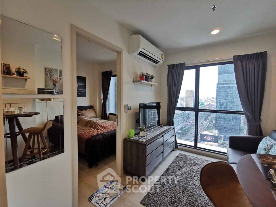 picture 1-BR Condo At Rhythm Asoke II, 26th-Floor, 400m to MRT Phra Ram 9 (ID 421566) - 2/10