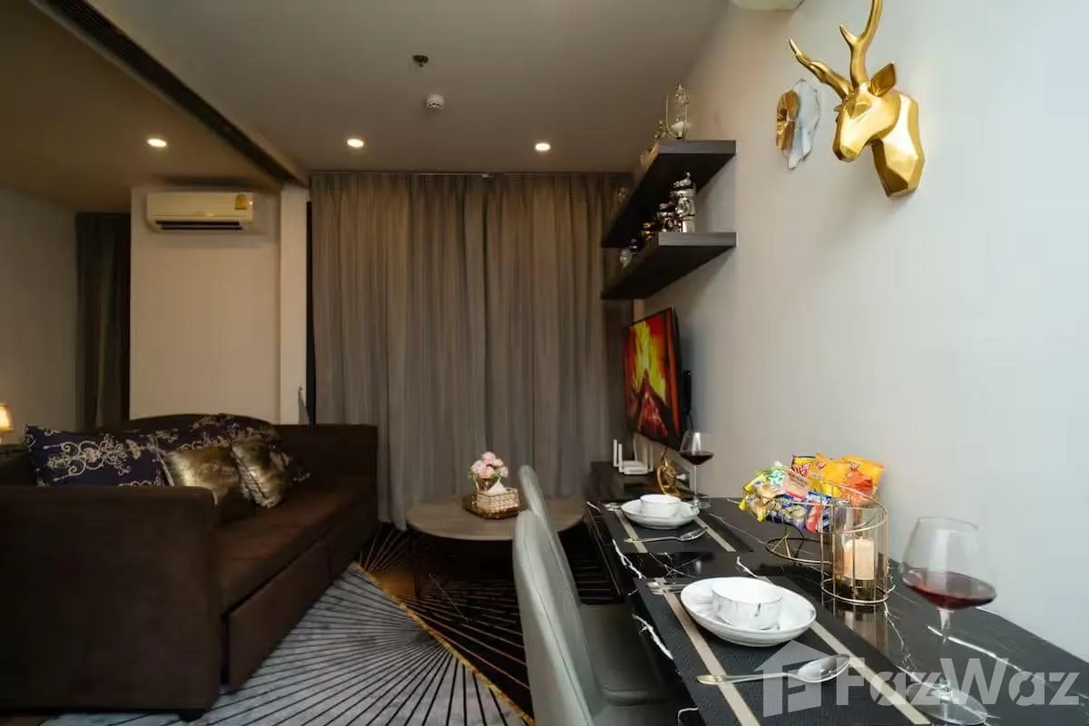 รูป คอนโดให้เช่า 1 ห้องนอน ในโครงการ คิว ชิดลม-เพชรบุรี 5336244 - รูปที่ 12/18