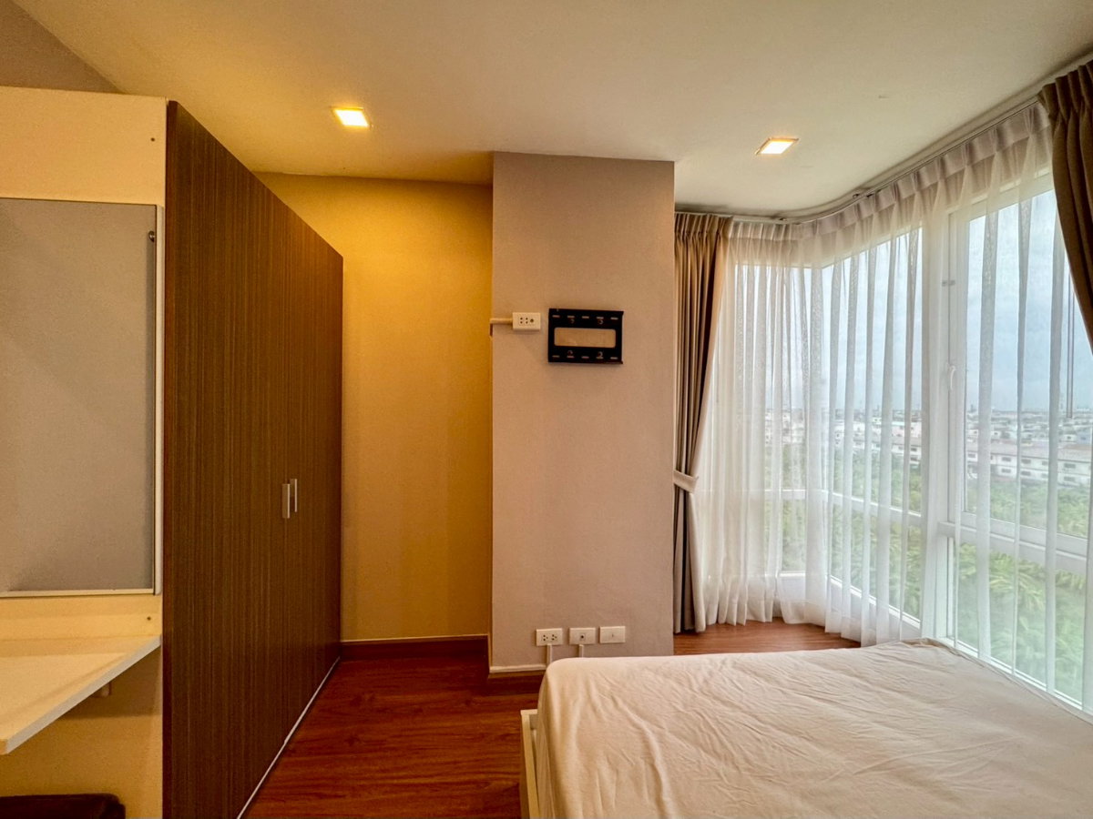 รูป 📣 Airlink Residence คอนโดห้องมุม 2 ห้องนอน พร้อมอยู่ | ลาดกระบัง ใกล้สนามบิน ✈️  💰 ค่าเช่า 12,500 บาท/เดือน - รูปที่ 12/13