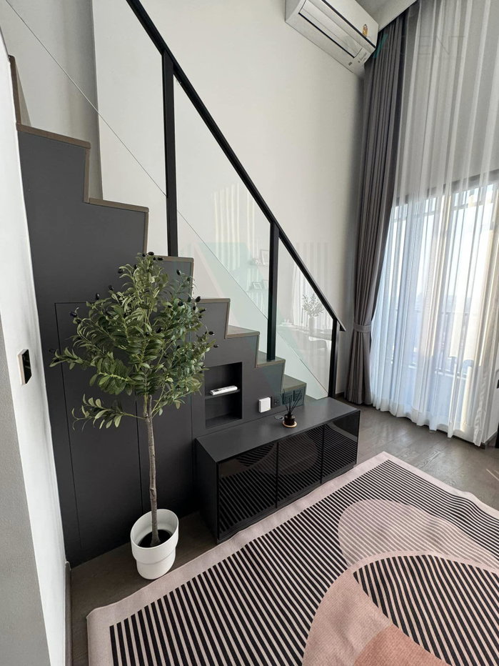รูป 🎉 ให้เช่าคอนโด พาร์ค ออริจิ้น จุฬา-สามย่าน อาคาร 1 ชั้น 23 Duplex ขนาด 35 ตรม ใกล้ ตลาดสามย่าน - รูปที่ 2/8