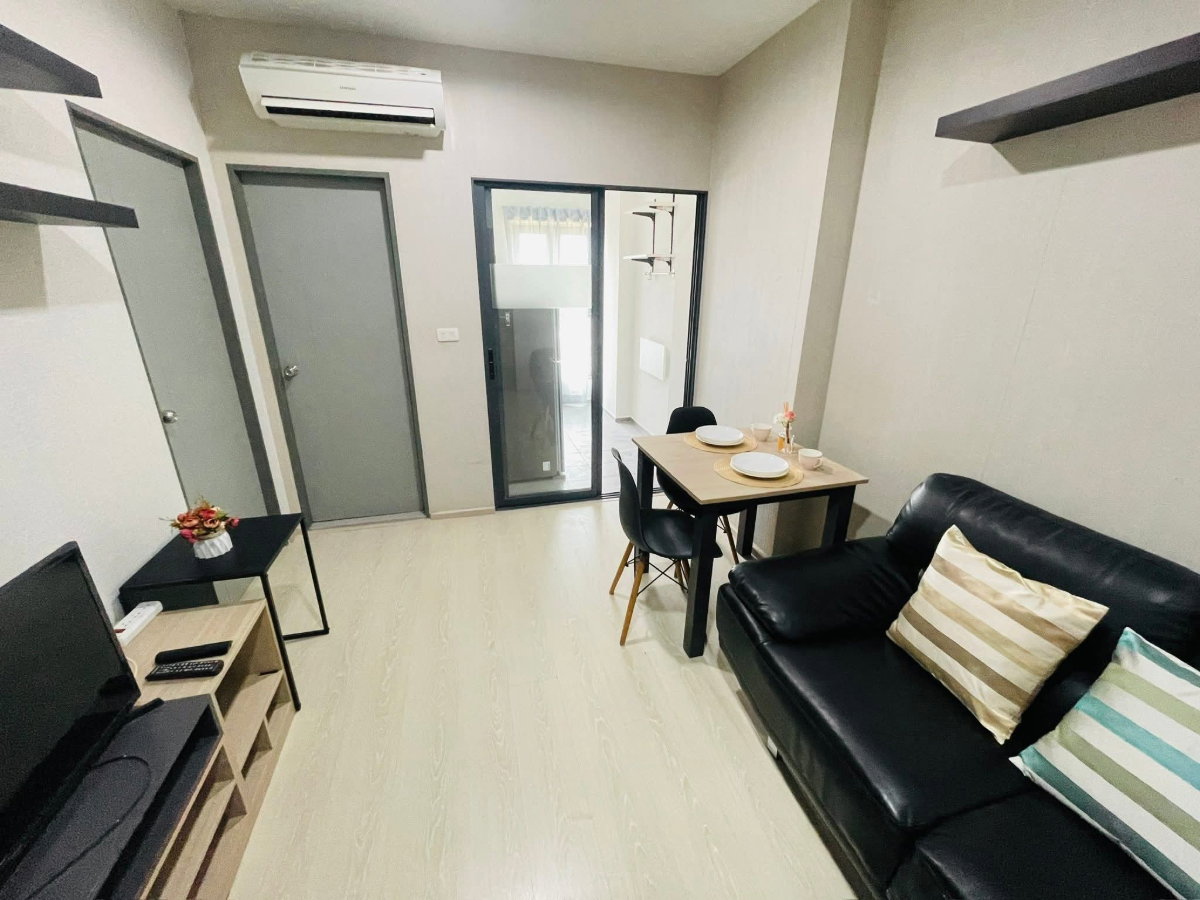 ให้เช่าคอนโด Ideo. Sukhumvit 115 เฟอร์ฯครบ-เครื่องใช้ไฟฟ้าครบ หิ้วกระเป๋าเขาอยู่ได้เลย ใกล้ BTS ปู่เจ้าฯ เพียง 10 เมตร ใกล้ทางด่วนวงแหวน 5 นาที