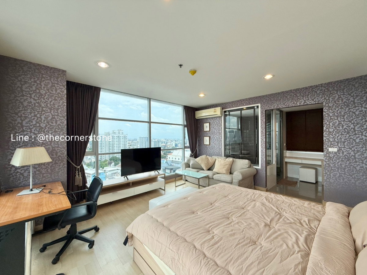 รูป 2 ห้องนอน พร้อมให้เช่า❗️"𝐑𝐡𝐲𝐭𝐡𝐦 𝐑𝐚𝐭𝐜𝐡𝐝𝐚" ห้องใหญ่ ขนาด 73 ตร.ม.📌 ติด MRT-รัชดาภิเษก [250683] - รูปที่ 12/20