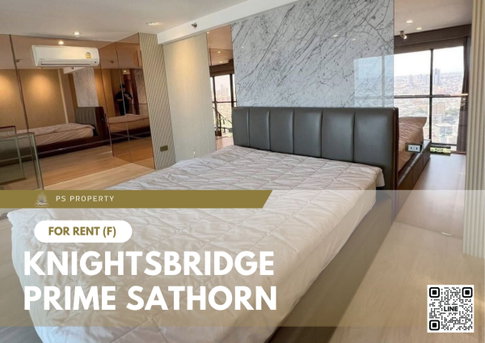 For Rent 🔥 Knightsbridge Prime Sathorn 🔥 Fully furnished and equipped with appliances, near BTS Chong Nonsi.