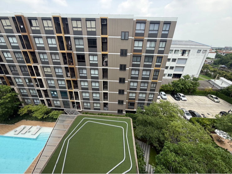 รูป ปล่อยเช่า ดีคอนโด แอร์ ลาดกระบัง #dcondo Air Ladkrabang  - รูปที่ 8/10