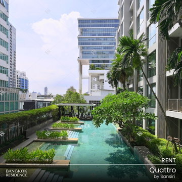 เช่าคอนโด 💙 Quattro by Sansiri 2นอน 81.62ตรม 53k ✅ ยูนิตว่าง พร้อมเช่า ใกล้ BTS ทองหล่อ 