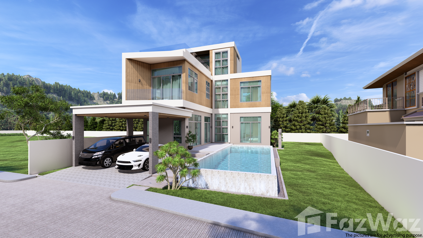 รูป ขาย วิลล่า 4 ห้องนอน ในโครงการ Brand New Pool Villa for Sale in Chalong 1931906 - รูปที่ 2/24