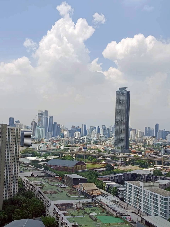 รูป 🏙️ ให้เช่า TC Green Rama 9 | ห้องมุม วิวสระ เฟอร์ครบ พร้อมอยู่ ✨ - รูปที่ 6/10