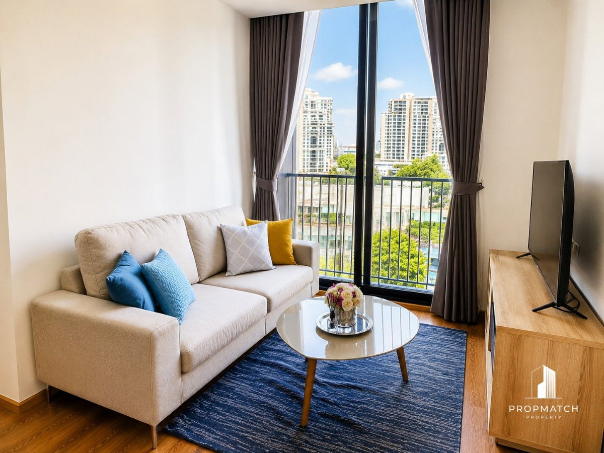 รูป PM038087 ✨Flash Deal ✨ Noble BE33 (1Bed 1Bath 34.5 SQM.) พร้อมอยู่ ! เพียง 26,000 บาทต่อเดือน Tel.0981315848 @propmatch - รูปที่ 2/12