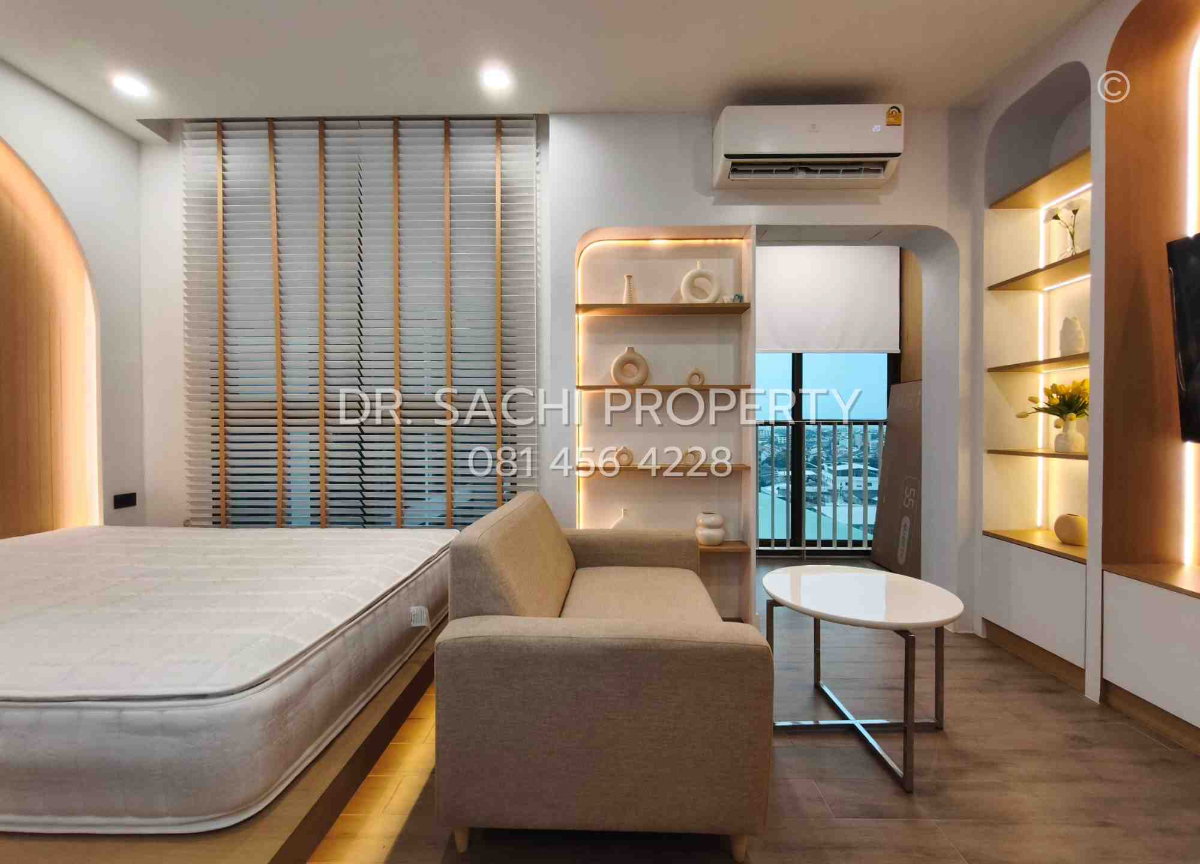 รูป ให้เช่า IDEO Mix Sukhumvit 103 บิ้วอินใหม่ ทั้งห้อง Muji Style ติดรถไฟฟ้า BTS อุดมสุข 0 เมตร - รูปที่ 7/11