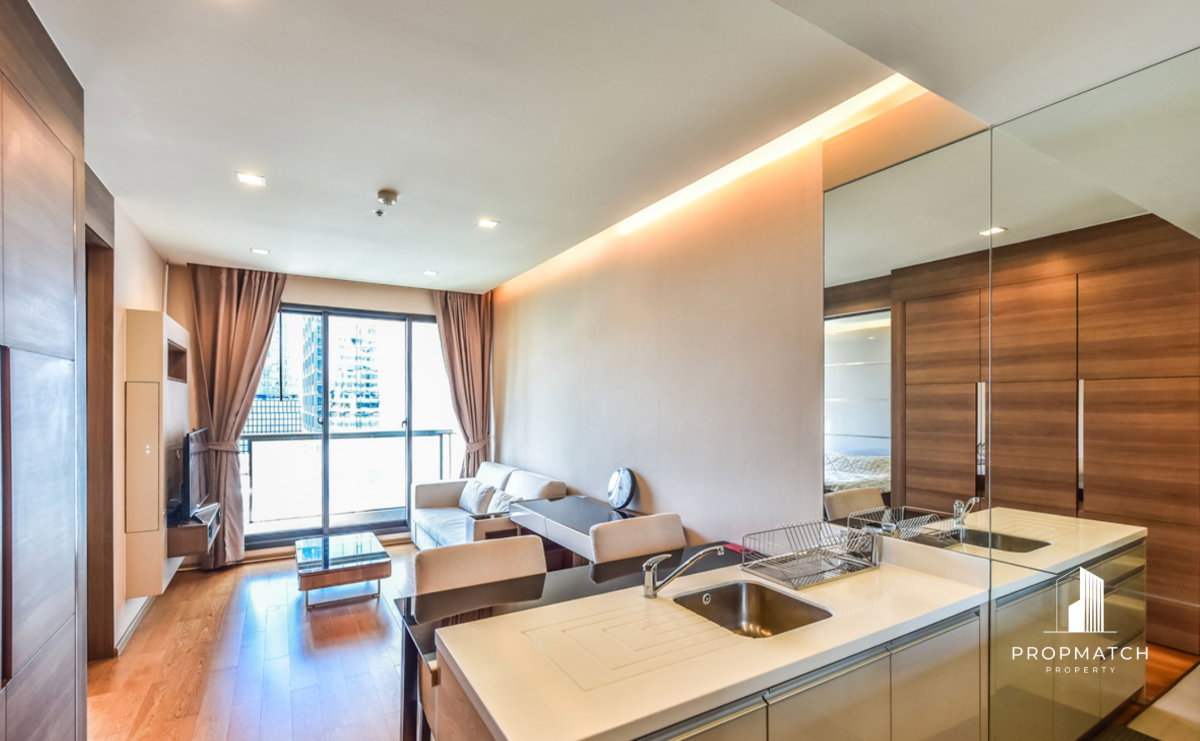 รูป PM034075 ✨Flash Deal ✨ The Address Sathorn (1Bed 1Bath 46 SQM.) พร้อมอยู่ ! เพียง 28,000 บาทต่อเดือน Tel.0981315848 @propmatch - รูปที่ 4/8