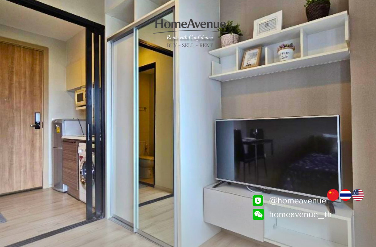 picture ✨ 1-Bedroom (Studio) 🚇 Near MRT Rama 9💥📲 Line: @homeavenue ⭐HA-756 - 6/9