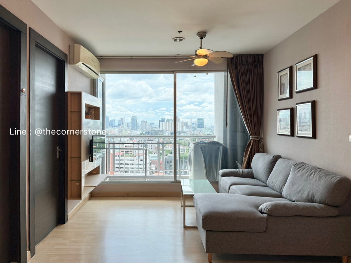 รูป 2 ห้องนอน พร้อมให้เช่า❗️"𝐑𝐡𝐲𝐭𝐡𝐦 𝐑𝐚𝐭𝐜𝐡𝐝𝐚" ห้องใหญ่ ขนาด 73 ตร.ม.📌 ติด MRT-รัชดาภิเษก [250683] - รูปที่ 3/20