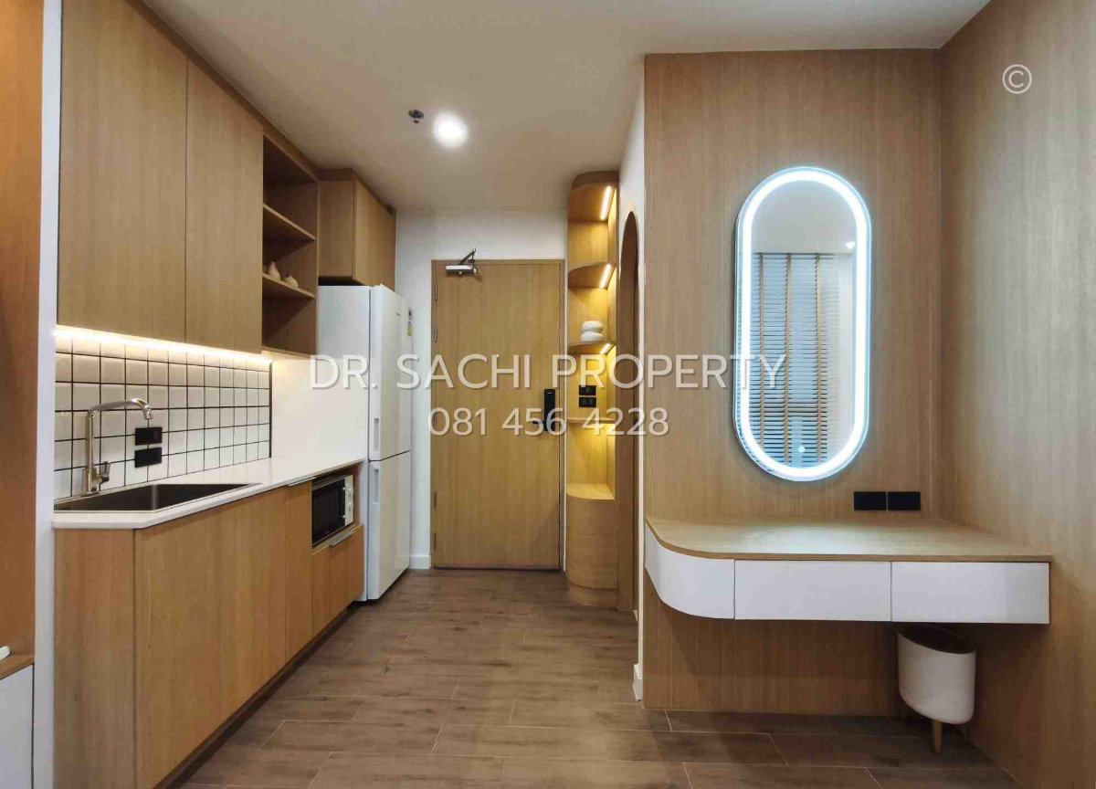 รูป ให้เช่า IDEO Mix Sukhumvit 103 บิ้วอินใหม่ ทั้งห้อง Muji Style ติดรถไฟฟ้า BTS อุดมสุข 0 เมตร - รูปที่ 8/11