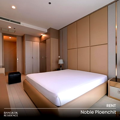 คอนโดให้เช่า : เช่าคอนโด 🌃 Noble Ploenchit 1นอน 58ตรม 38k 💖 แต่งสวย Layout ดี ราคาดีที่สุด  ใกล้ BTS เพลินจิต 