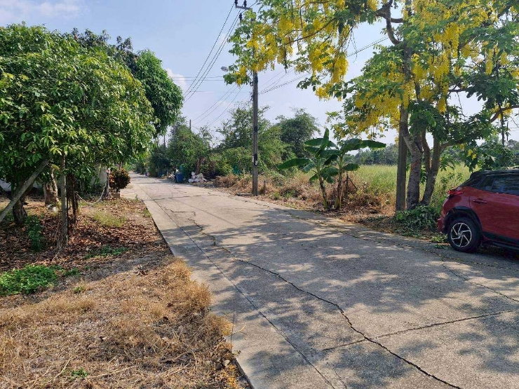 รูป ที่ดินเปล่า  ถนนไมตรีจิต6 ตรงข้ามโรงพยาบาลคลองสามวา  นัดชมแปลงที่ดิน 085-318-6868​คุณวา  - รูปที่ 10/12