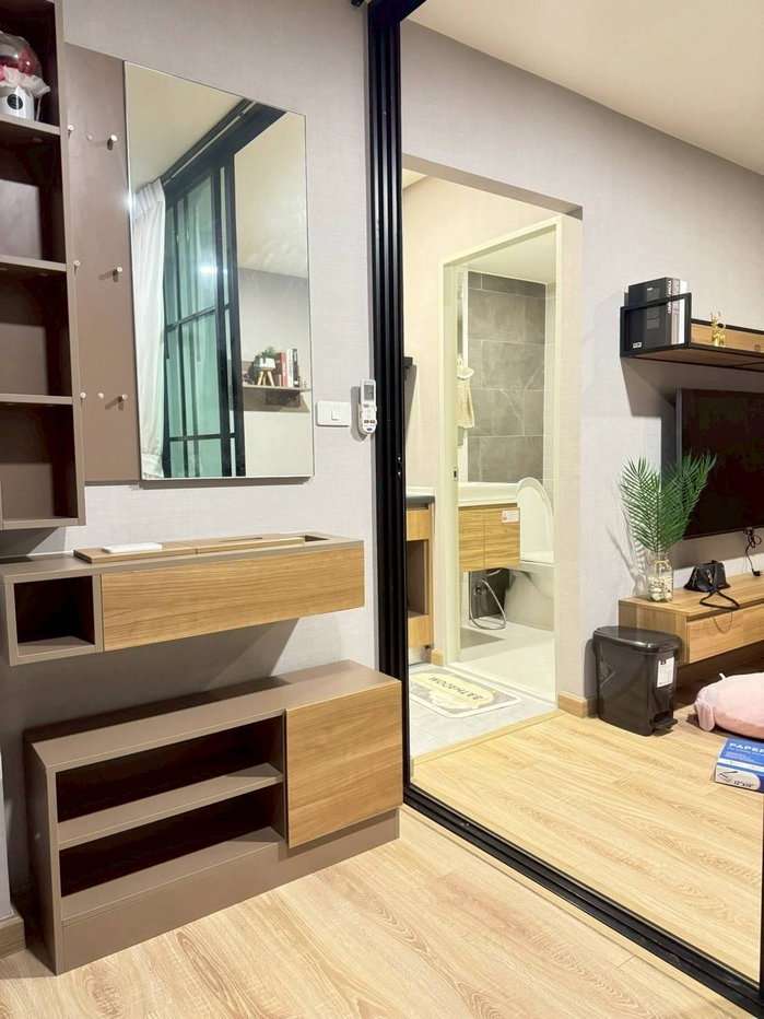 รูป ✅ ขายคอนโดใหม่  ใกล้รถไฟฟ้าสายสีเหลืองและเดอะมอลล์บางกะปิ  ✅ The Cube Loft Ladprao 107 - เดอะคิวบ์ ลอฟท์ ลาดพร้าว 107 - รูปที่ 5/6