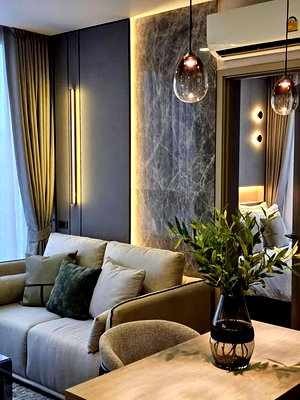 Condos for rent : PFD-08540 Condo for rent, Cloud Thonglor - Phetchaburi  beautiful room, outstanding location, connected to Thonglor, near the BTS 🏙️✨