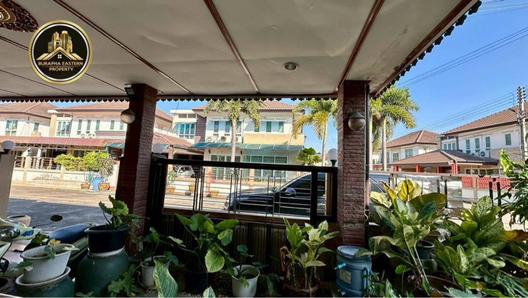 picture Urgent sale! Mangmee Srisuk Village, corner unit, Sriracha District, Chonburi Province. - 7/9