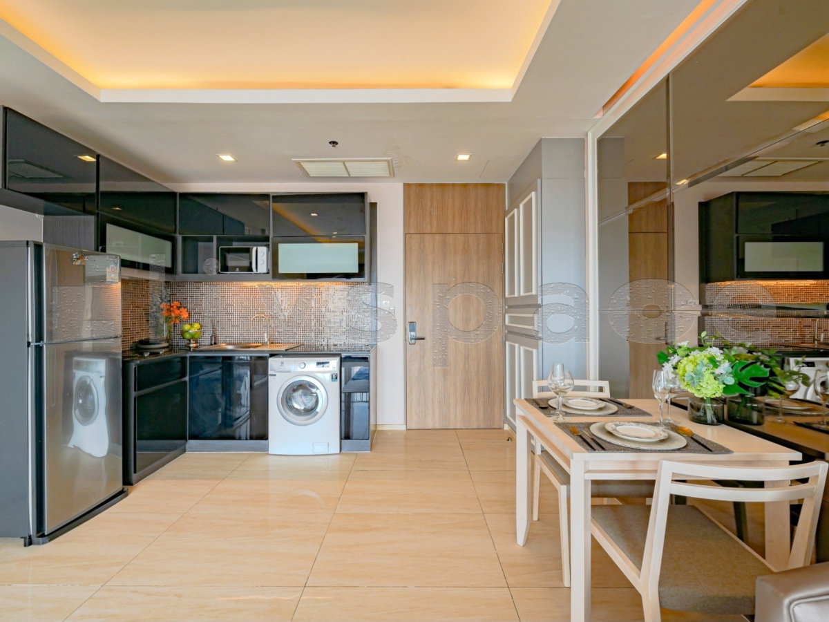 รูป ▚ LJ197ツ ให้เช่า: Noble Reveal Ekkamai ✨ 1BR 51 ตร.ม. ชั้นสูง วิวโล่งไม่บล็อก เฟอร์ครบ ห่าง BTS เอกมัย เพียง 300 เมตร ทำเลดี ราคาโดนใจ! - รูปที่ 4/9