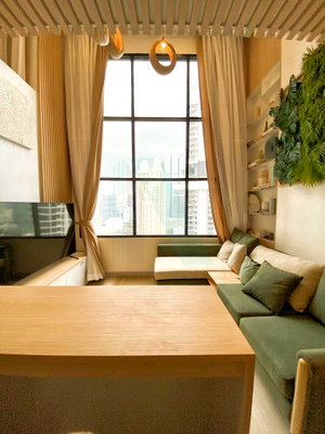 Condos for sale : 🔺 For Sell Condo KNIGHTSBRIDGE PRIME SATHORN Building 1, Floor 28,Duplex, Room size 37 sqm