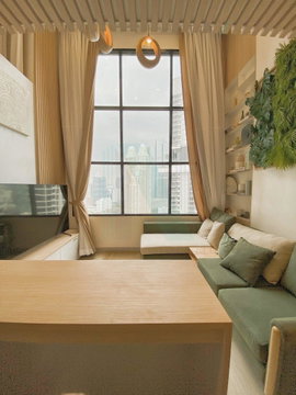 🔺 ขายคอนโด ไนท์บริดจ์ ไพร์ม สาทร อาคาร 1 ชั้น 28 Duplex ขนาด 37 ตรม ใกล้ Empire Tower
