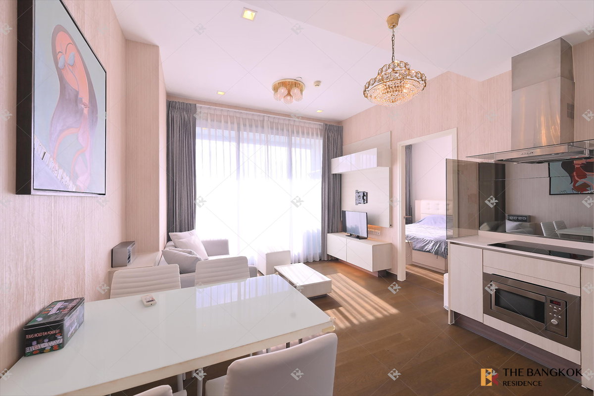 picture Rental Condo 🎯 Q Asoke, 2BR 75 sqm, 52K ⭐ Beautiful Available Unit near MRT Phetchaburi  - 8/11