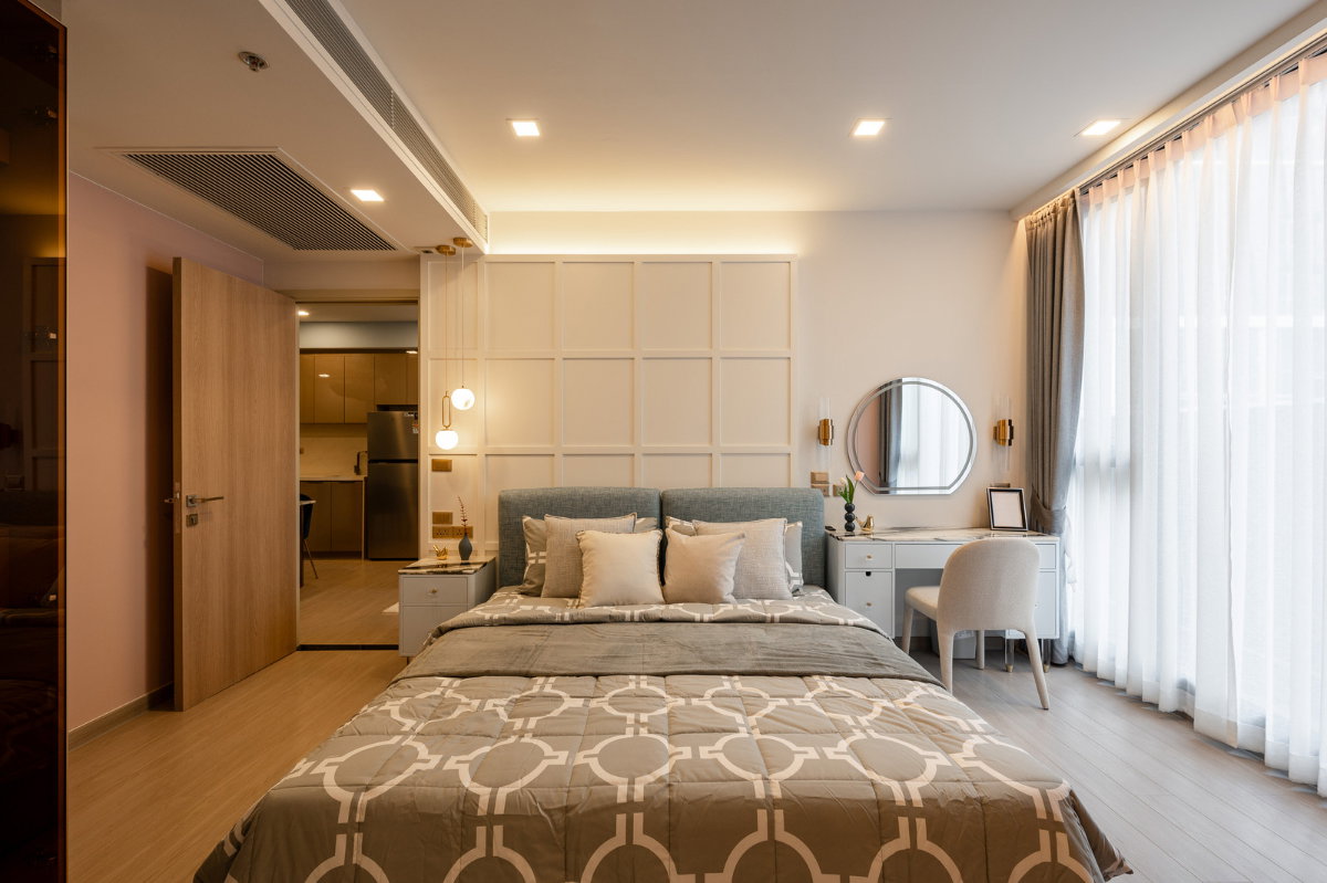 รูป 🔥 Rare Luxury Unit! ปล่อยเช่าห้องหรูใจกลาง New CBD ✨ One9Five Asoke - Rama 9 2 ห้องนอน 2 ห้องน้ำ ขนาด 74 ตร.ม. - รูปที่ 2/15