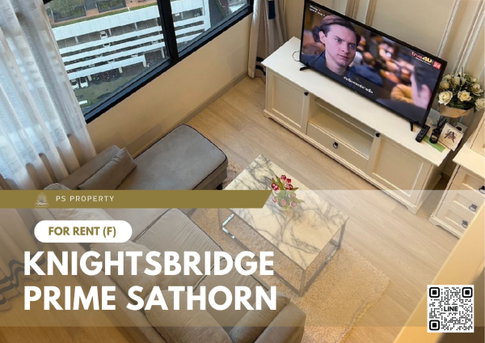 For Rent ✨ Knightsbridge Prime Sathorn ✨ DUPLEX unit, fully furnished and equipped with appliances.