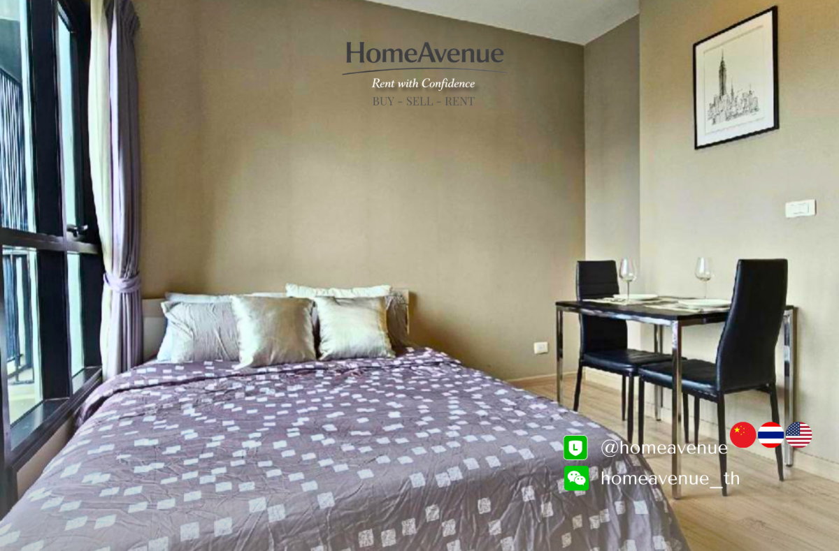 picture ✨ 1-Bedroom (Studio) 🚇 Near MRT Rama 9💥📲 Line: @homeavenue ⭐HA-756 - 3/9