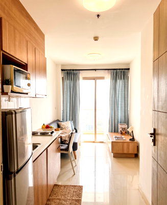 Condos for rent : Condo for rent, IDEO Mix Sukhumvit 103, next to BTS Udom Suk. 1 bedroom, 30 sq m, 10th floor, Building B. Only 12,500 THB.