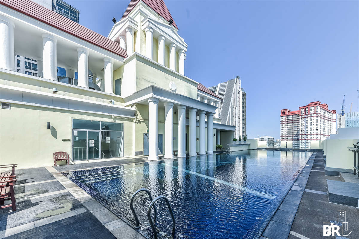 รูป ดิ แอดเดรส สยาม ห้องว่าง พร้อมเข้าอยู่ ใกล้ BTS สถานีราชเทวี - รูปที่ 8/9