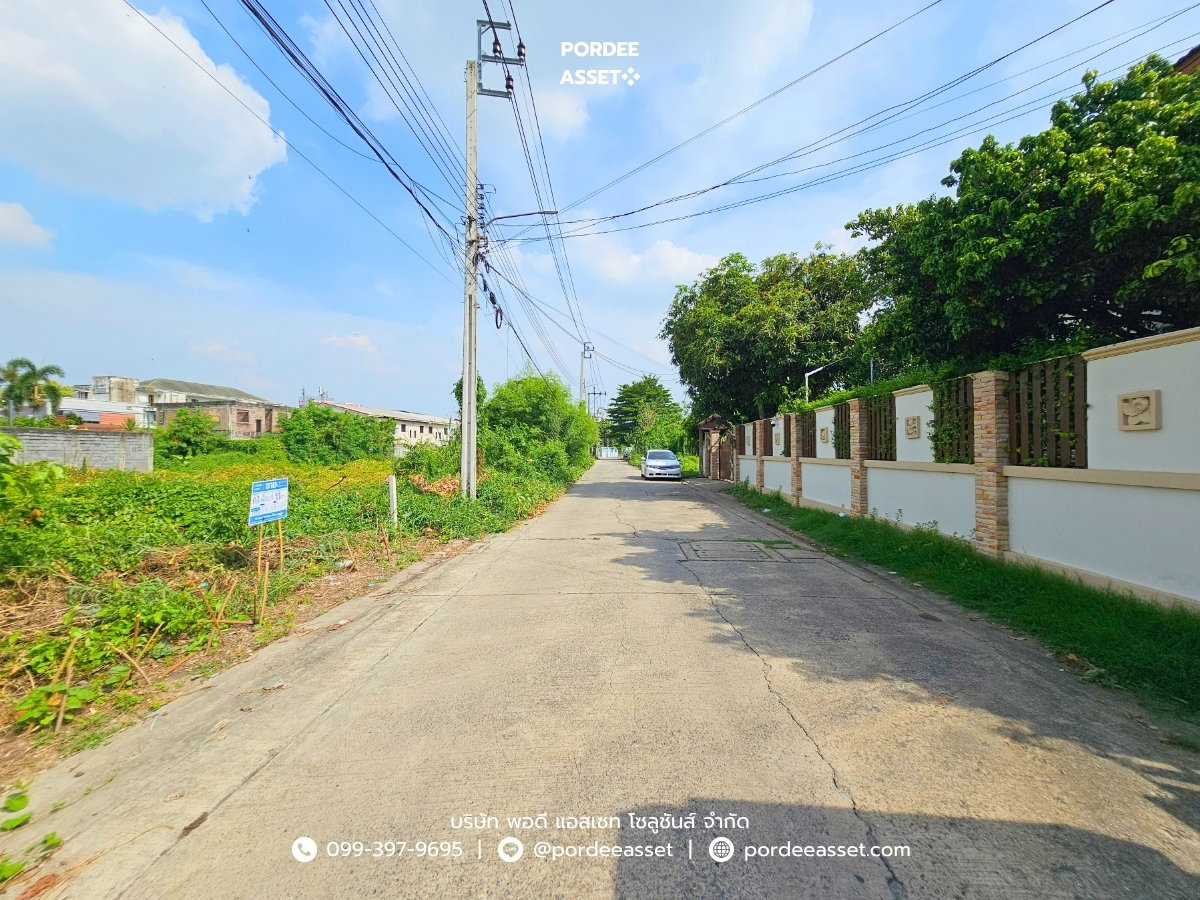 รูป ขาย!! ที่ดินเปล่า ซอยบางกรวย-ไทรน้อย32 (ขนาด 99 ตร.ว.) เดินทางสะดวก ใกล้ทั้งสะพานพระราม5 และถนนราชพฤกษ์ ต.บางสีทอง อ.บางกรวย นนทบุรี - รูปที่ 7/11