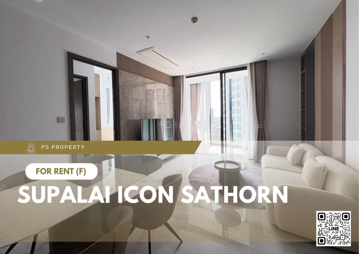 รูป ให้เช่า ✨ Supalai ICON Sathorn ✨ 3 ห้องนอน 3 ห้องน้ำ เฟอร์นิเจอร์ และ เครื่องใช้ไฟฟ้าครบ ใกล้ BTS ช่องนนทรี - รูปที่ 1/11