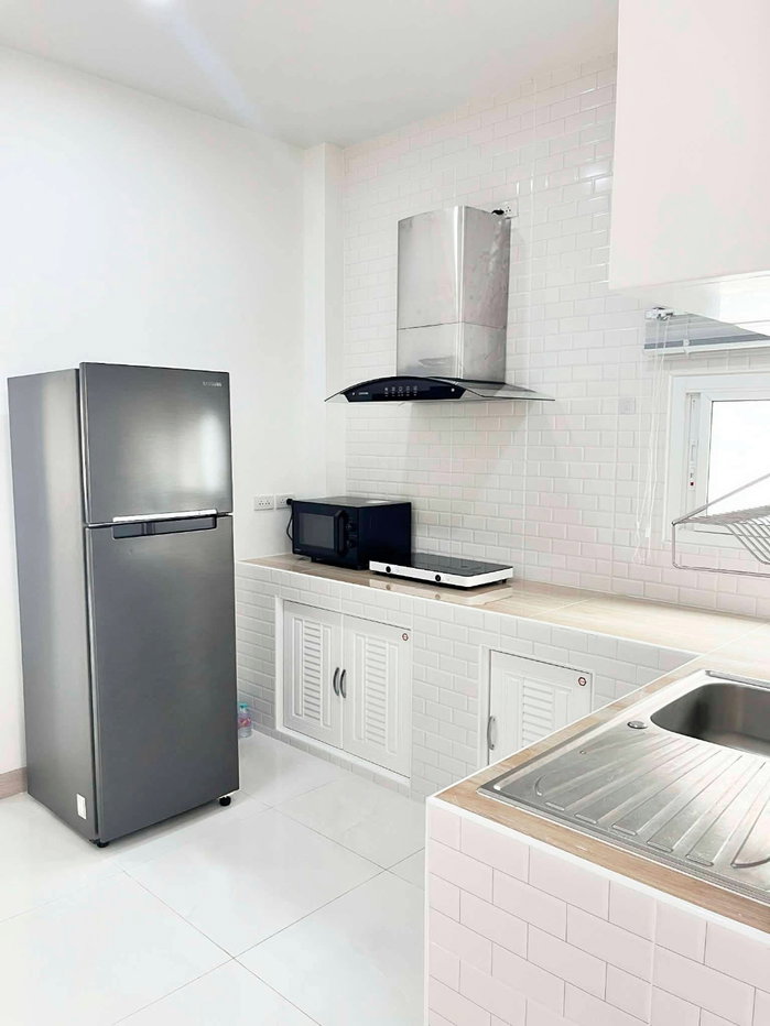 รูป บ้านเช่าสไตล์มินิมอล นอร์ดิก ทำเลหางดง พื้นที่ใช้สอย 90 ตร.ม.   2 ห้องนอน  - รูปที่ 7/15