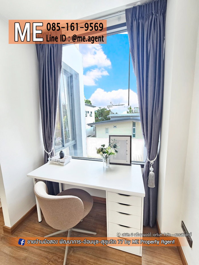 รูป ปล่อยให้เช่า บ้านแฝด Pool Villa 3.5 ชั้น พระราม 9 ซอย 51 (แยก 9) สุดหรู ตกแต่งใหม่ พร้อมอยู่ ​ โทร 064-954-9619 (RTW11-43) - รูปที่ 11/21