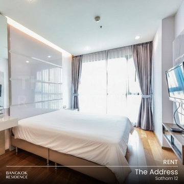 เช่าคอนโด 🌃 The Address 1นอน 46ตรม 29k 💥 ห้องสวย ราคาดี ใกล้ BTS เซนต์หลุยส์  