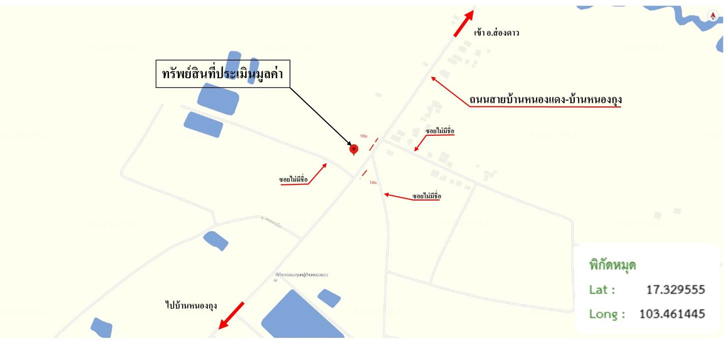 รูป ที่ดินว่างเปล่า 373 ตร.วา ส่องดาว สกลนคร 1.2M - รูปที่ 14/14