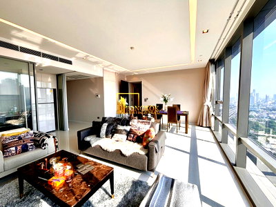 ขายคอนโด : The Bangkok Sathorn | Luxurious 2 Bed Condo Near BTS Surasak - BR18763CD