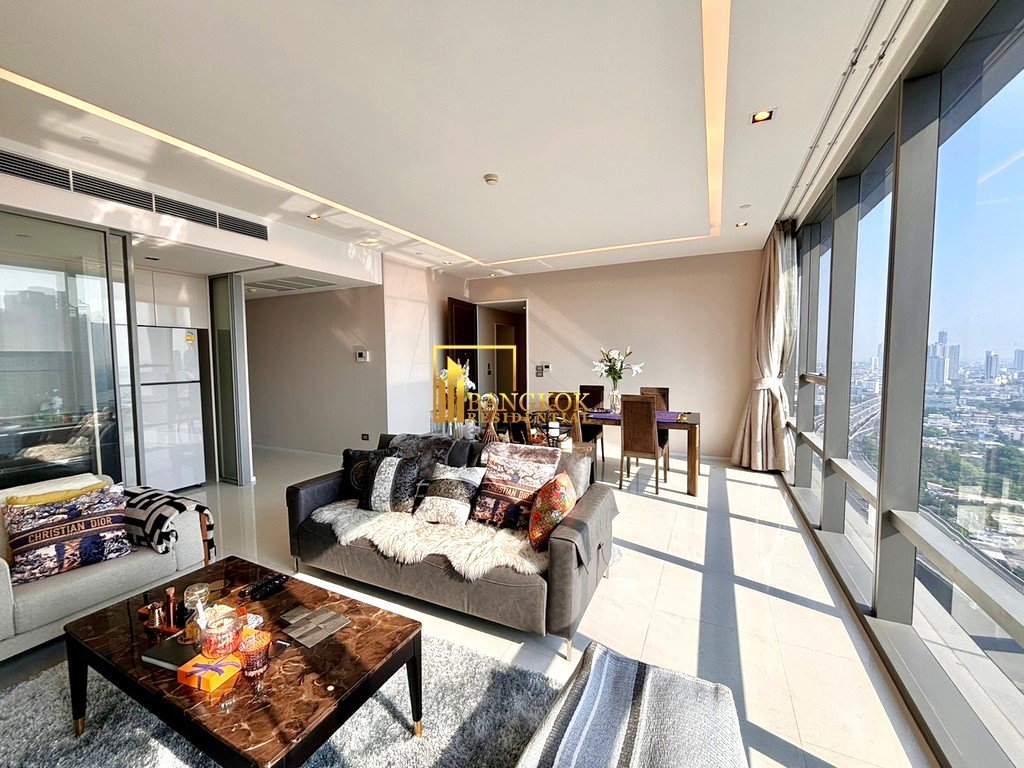รูป The Bangkok Sathorn | Luxurious 2 Bed Condo Near BTS Surasak - BR18763CD - รูปที่ 1/22