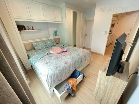 🎉 For rent condo THE NICHE MONO RATCHAVIPHA Building A, Floor 25,1 bed room, Room size 34.00 sqm