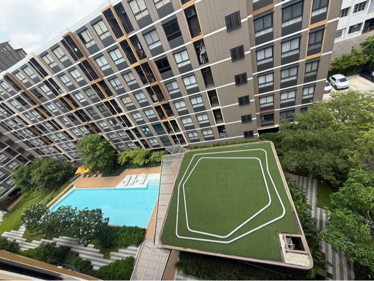 รูป ปล่อยเช่า ดีคอนโด แอร์ ลาดกระบัง #dcondo Air Ladkrabang  - รูปที่ 10/10
