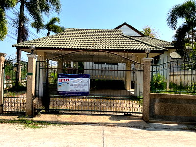 บ้านเดี่ยว หัวหิน ประจวบคีรีขันธ์ : บ้านเดี่ยวชั้นเดียว 102.7 ตรว. รหัสแฟ้ม60-01553 หรือ 28427-0001 ติดต่อคุณสุชาติ
