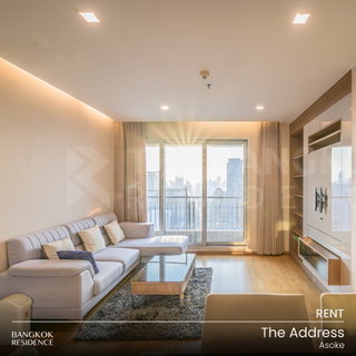 รูปภาพ Rental Condo 🌃 The Address Asoke, 2BR 75.70 sqm 40K 🛋️ Beautiful Unit, Fully Furnished, Near MRT Phetchaburi