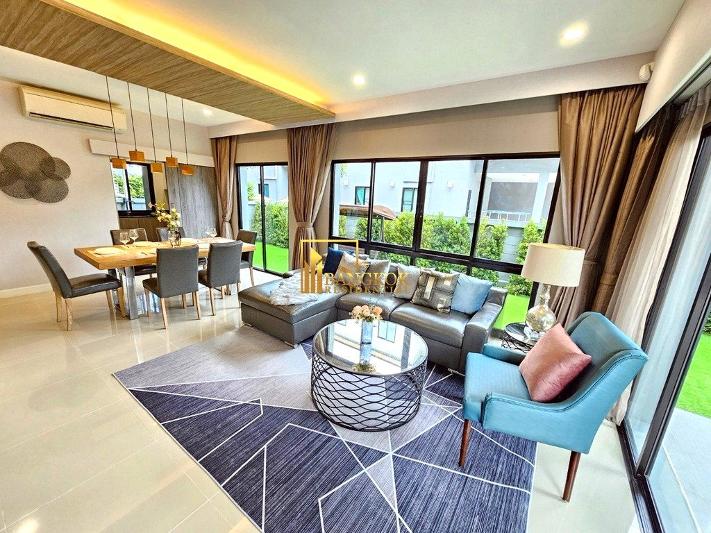 picture Baan Lumpini | Beautiful 4 Bedroom House in On Nut Area - BR28349SH - 1/17
