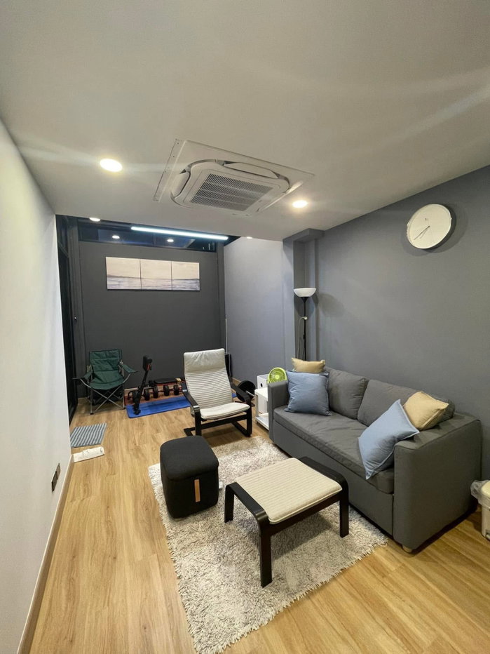 รูป 🏡 รหัส HF082 | ให้เช่า ทาวน์โฮมหรู 2 ชั้น (Home Office) ใจกลางรามคำแหง ใกล้ MRT สายสีส้มเพียง 450 ม.! - รูปที่ 12/13