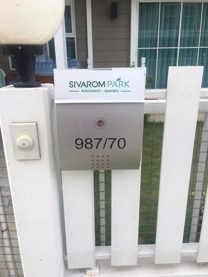 รูป 🔥ขาย บ้านเดี่ยวสไตล์อังกฤษ Sivarom Park Sukhumvit - Bangpoo หลังมุม บ้านใหม่พร้อมอยู่ ขายพร้อมผู้เช่า เปิดโอกาสสำหรับนักลงทุน - รูปที่ 11/11