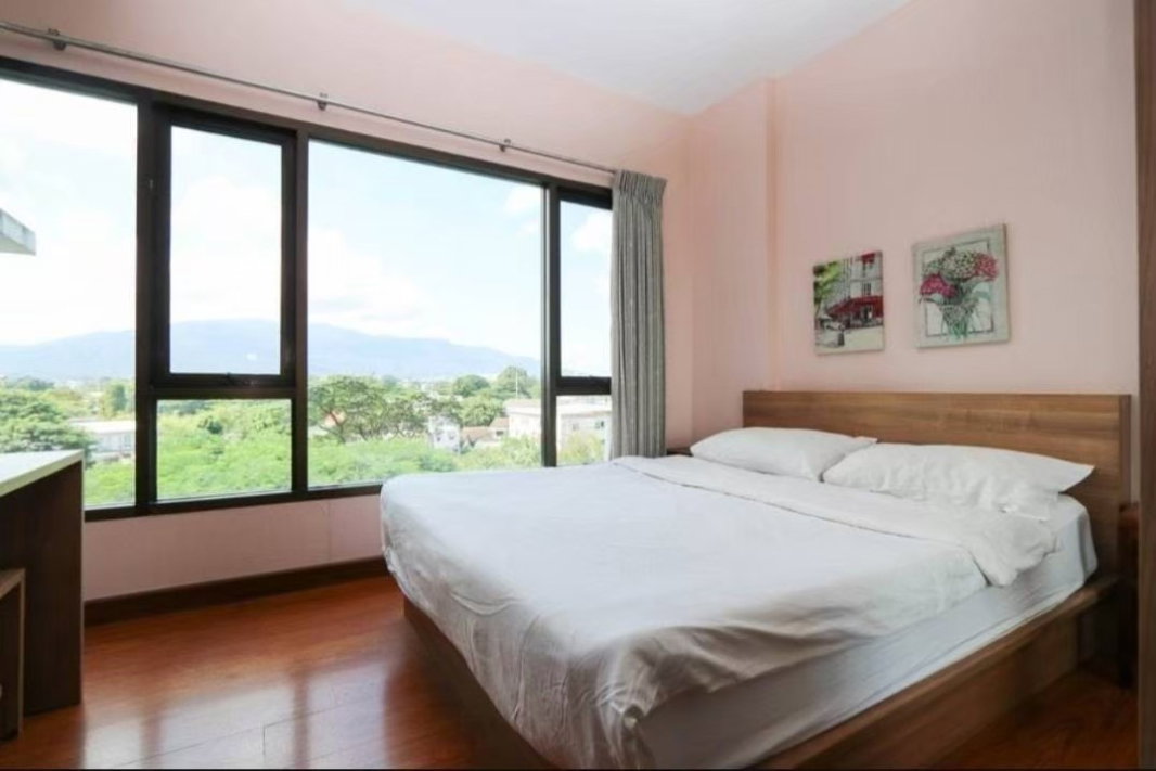 รูป ให้เช่า คอนโดห้องสวย 32 ตรม. 1 นอน 1 น้ำ ชั้น 5 วิวดอย เฟอร์ครบ สระว่ายน้ำ ฟิตเนส ใกล้เมือง ย่านช้างคลาน  เพียง 9,000 บาท - รูปที่ 1/10